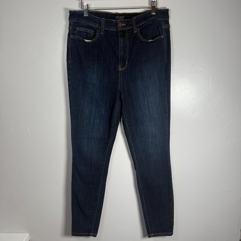 Judy Blue Skinny Fit Jeans Dark Wash Women's Size 13/31 Style JB92409DK